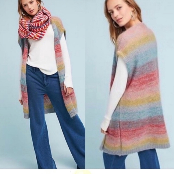 Anthropologie Sweaters - Anthro Rinda vest cardigan duster